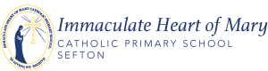 Immaculate Heart of Mary Catholic Primary School Sefton Logo